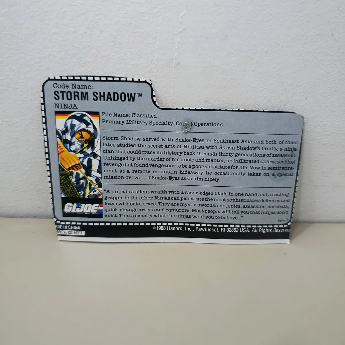 FILECARD STORM SHADOW
