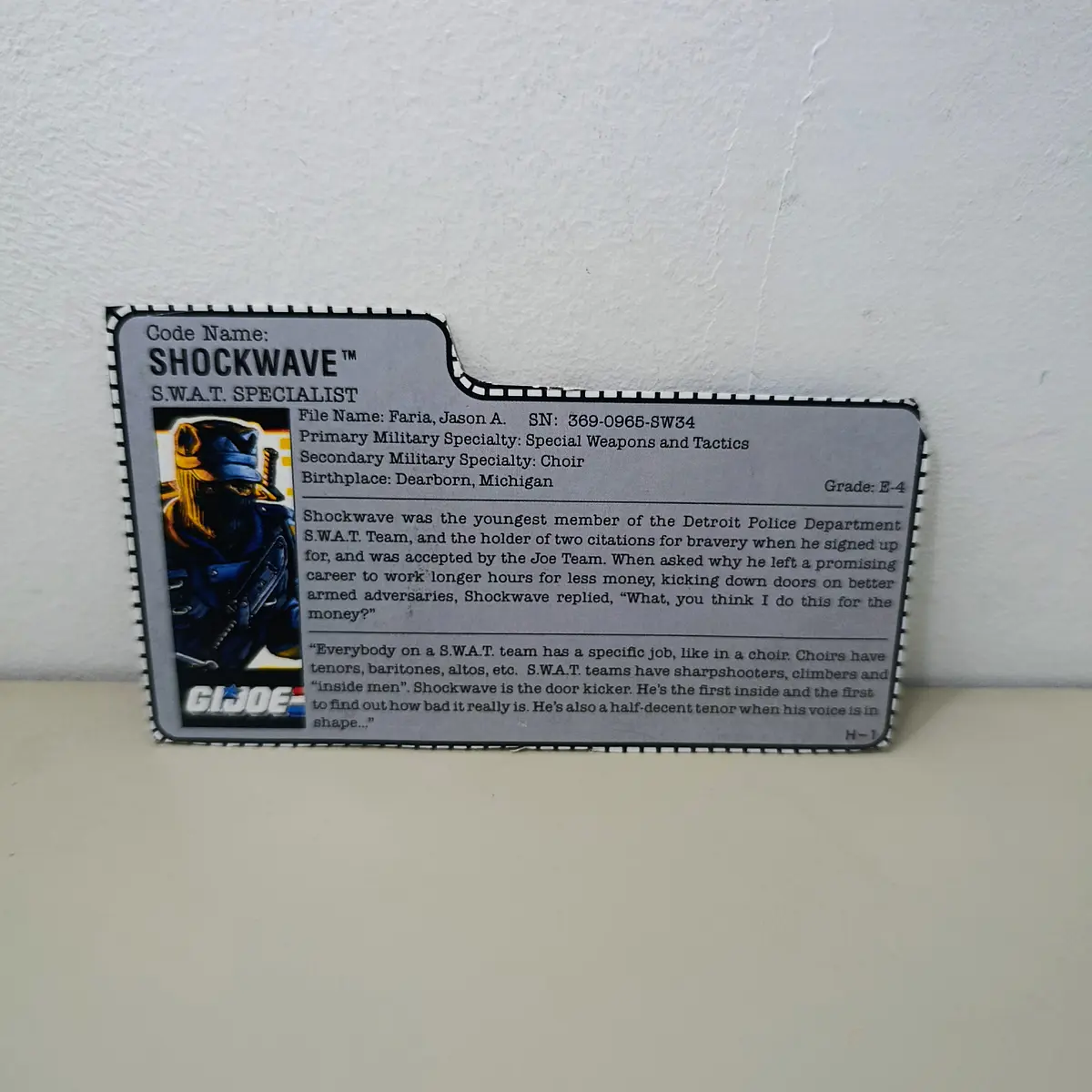 FILECARD SHOCKWAVE