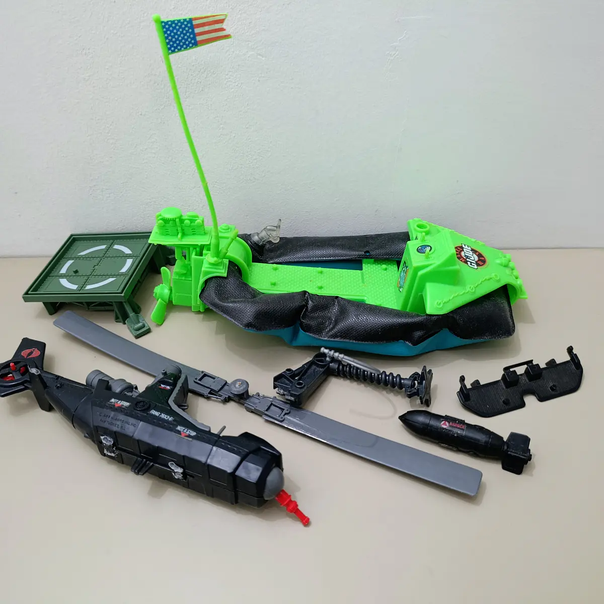 LOTE PIEZAS GI JOE