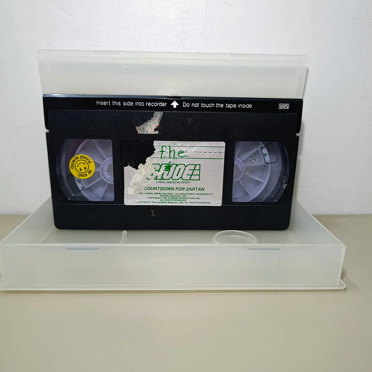 VHS GI JOE COUNTDOWN ZARTAN