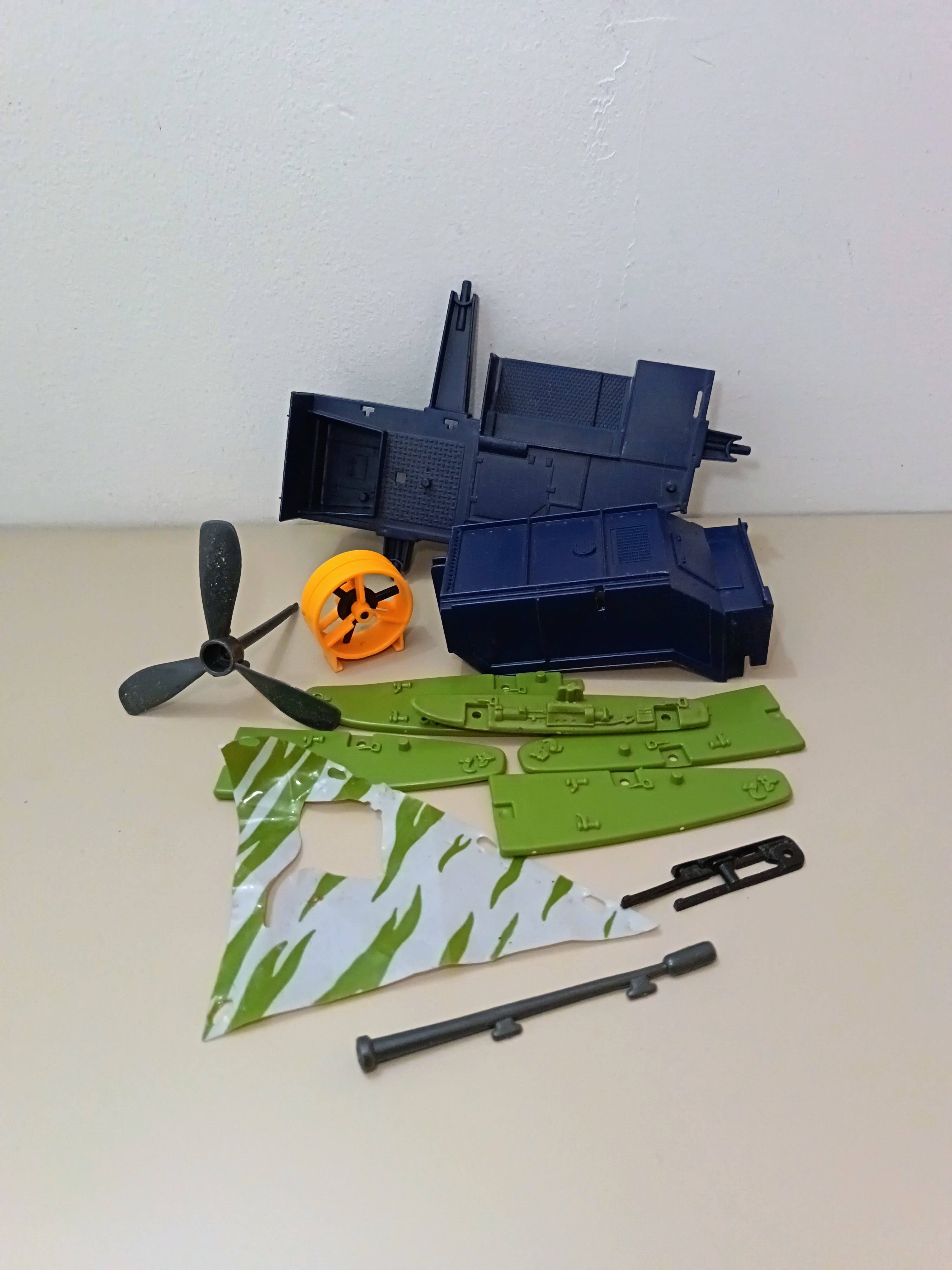 LOTE PIEZAS GI JOE