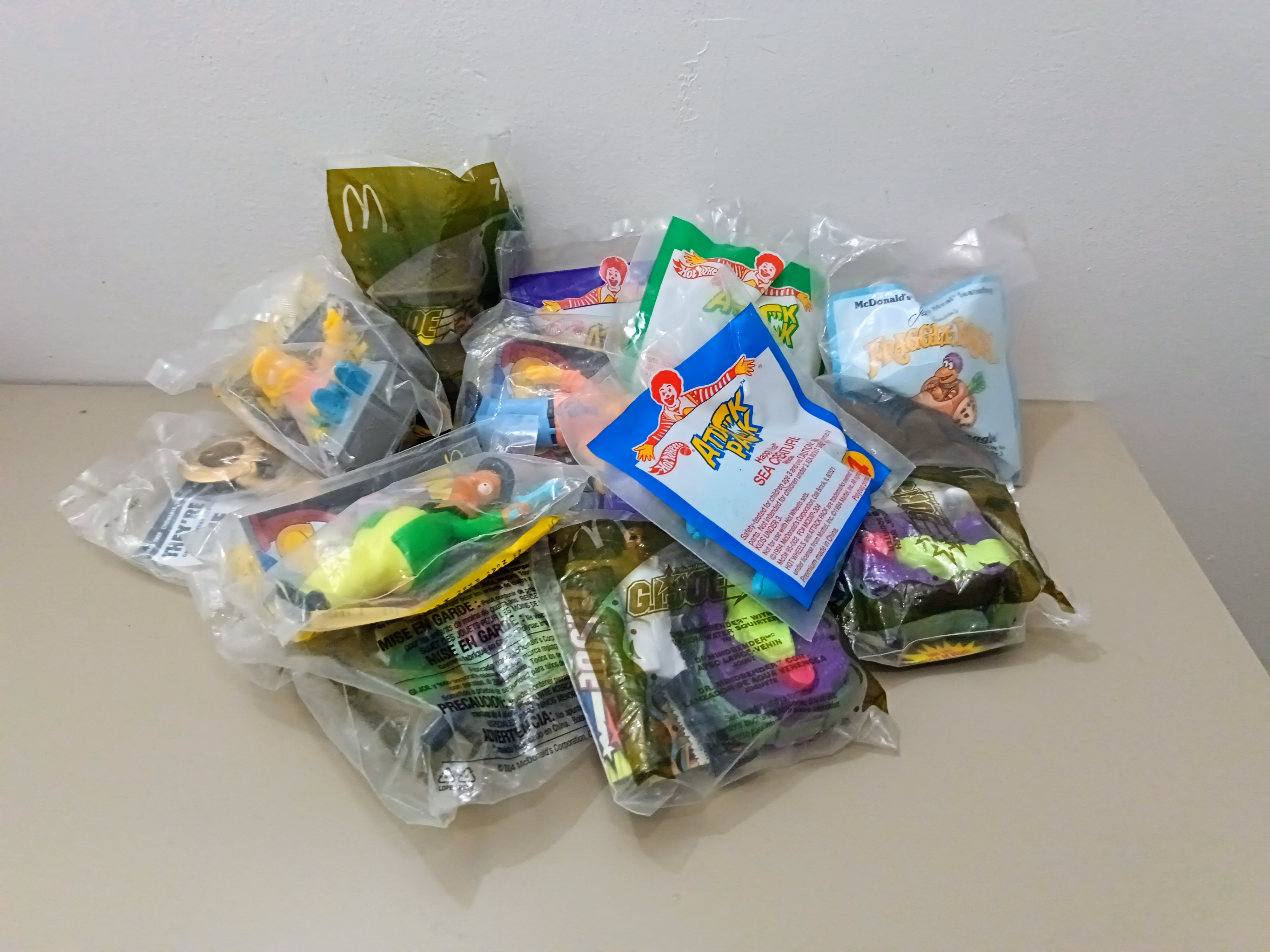 LOTE BURGER KING/MCDONALD'S VINTAGE