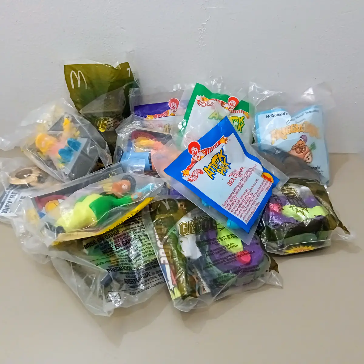 LOTE BURGER KING/MCDONALD'S VINTAGE