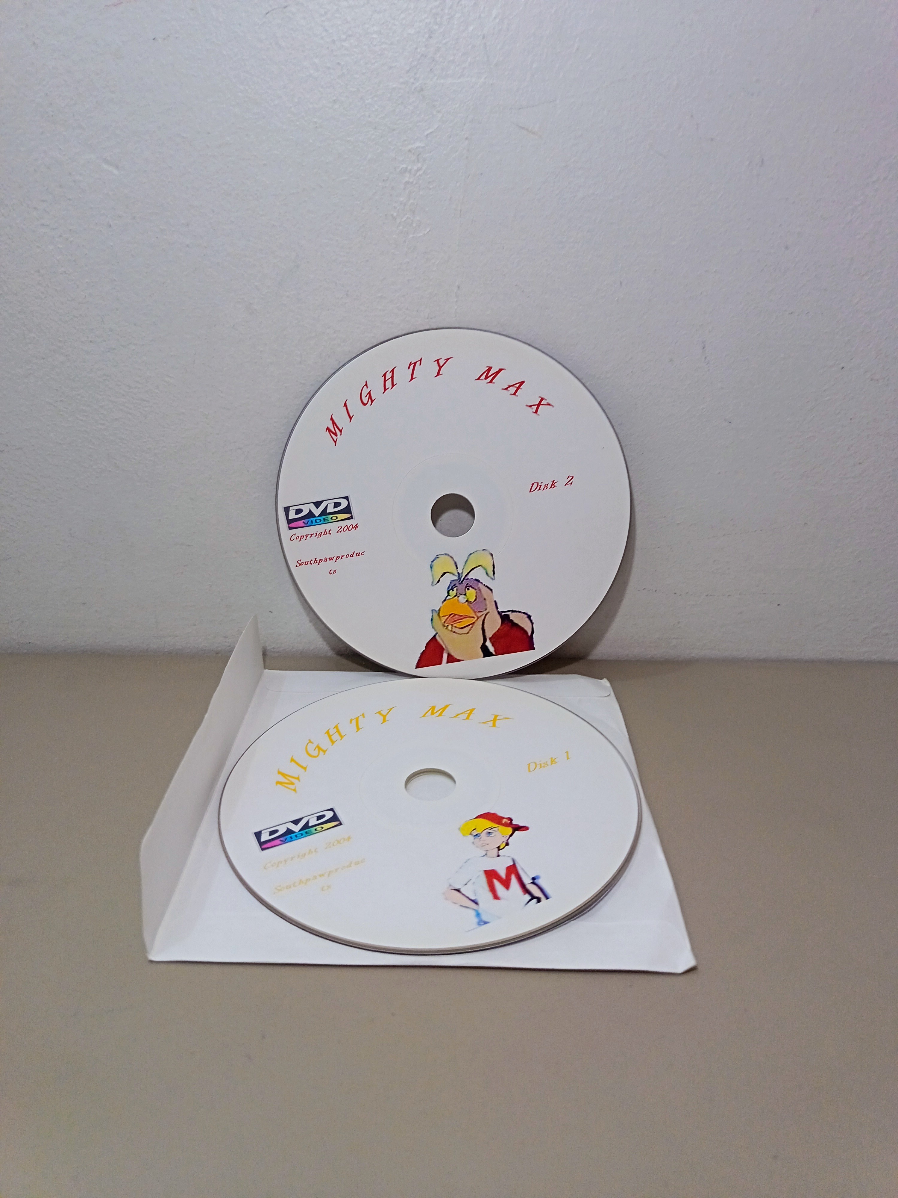 DVD MIGHTY MAX VOL. 1 & 2