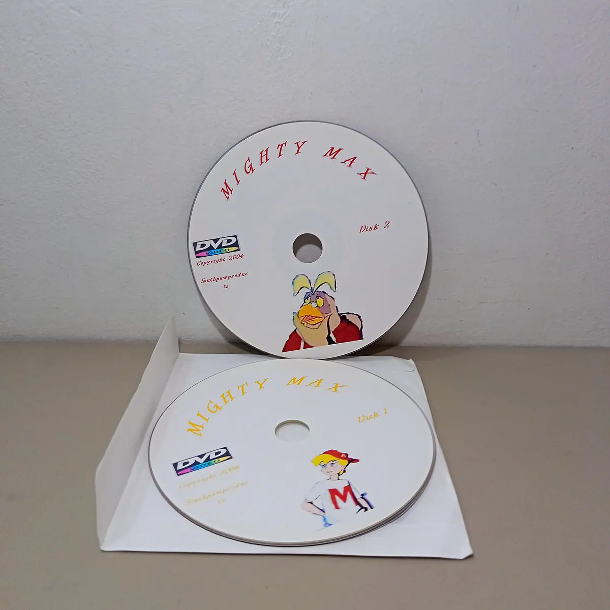 DVD MIGHTY MAX VOL. 1 & 2