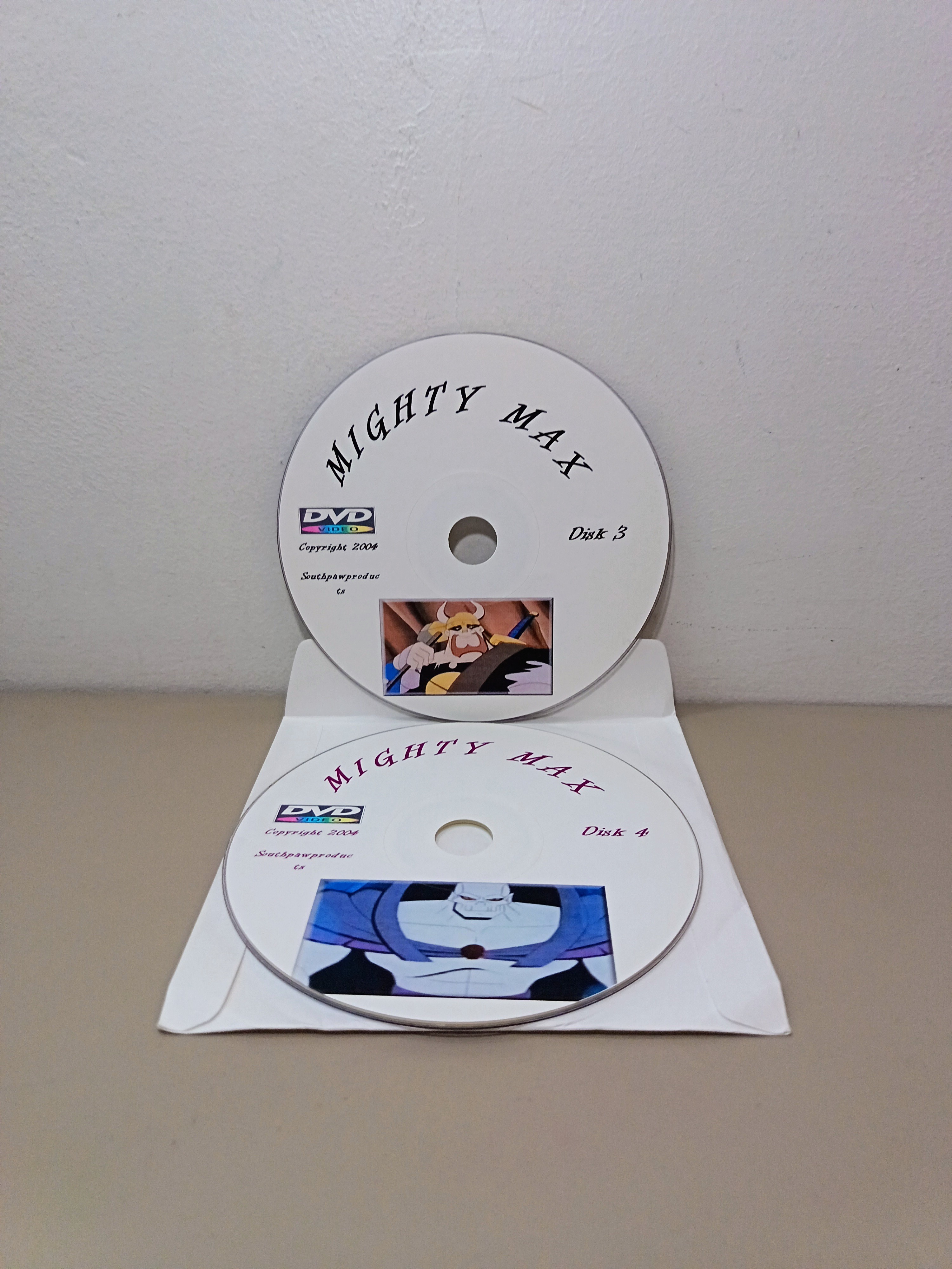 DVD MIGHTY MAX VOL. 3 & 4
