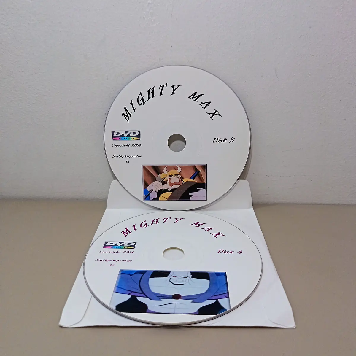 DVD MIGHTY MAX VOL. 3 & 4