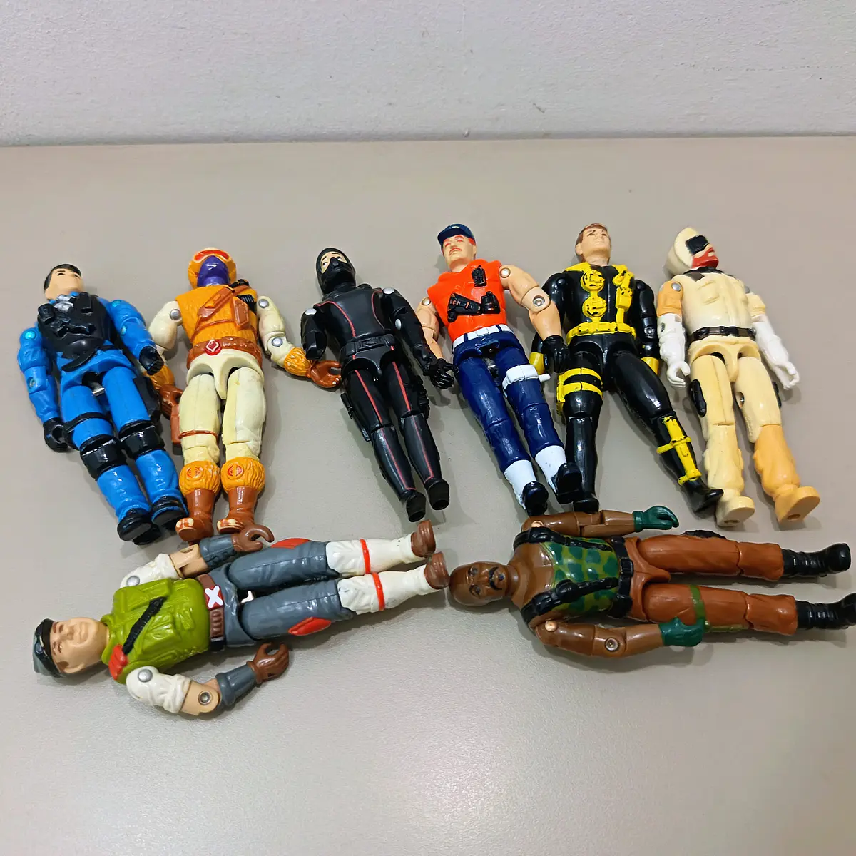 LOTE FIGURAS GI JOE DETALLE