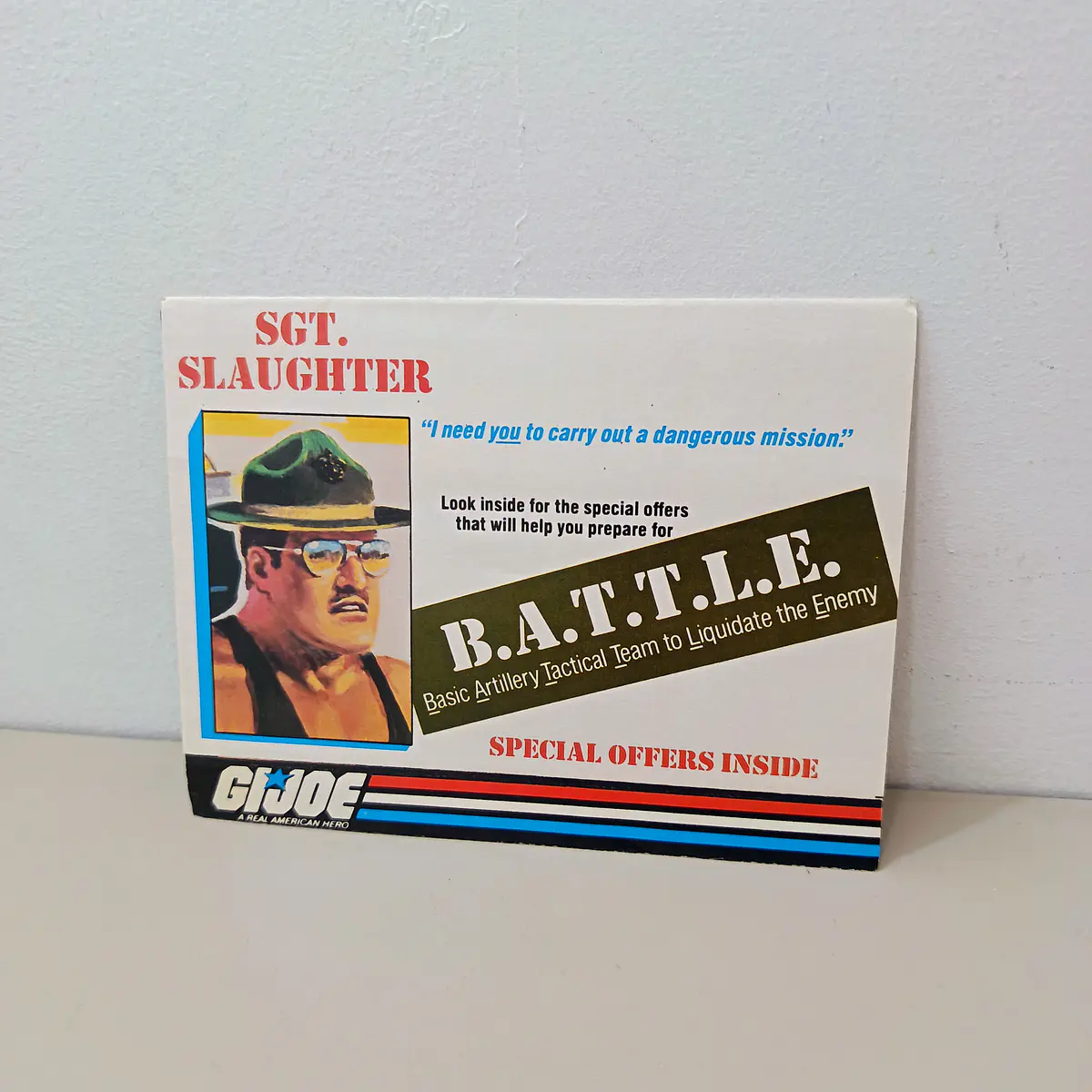 FOLLETO GI JOE