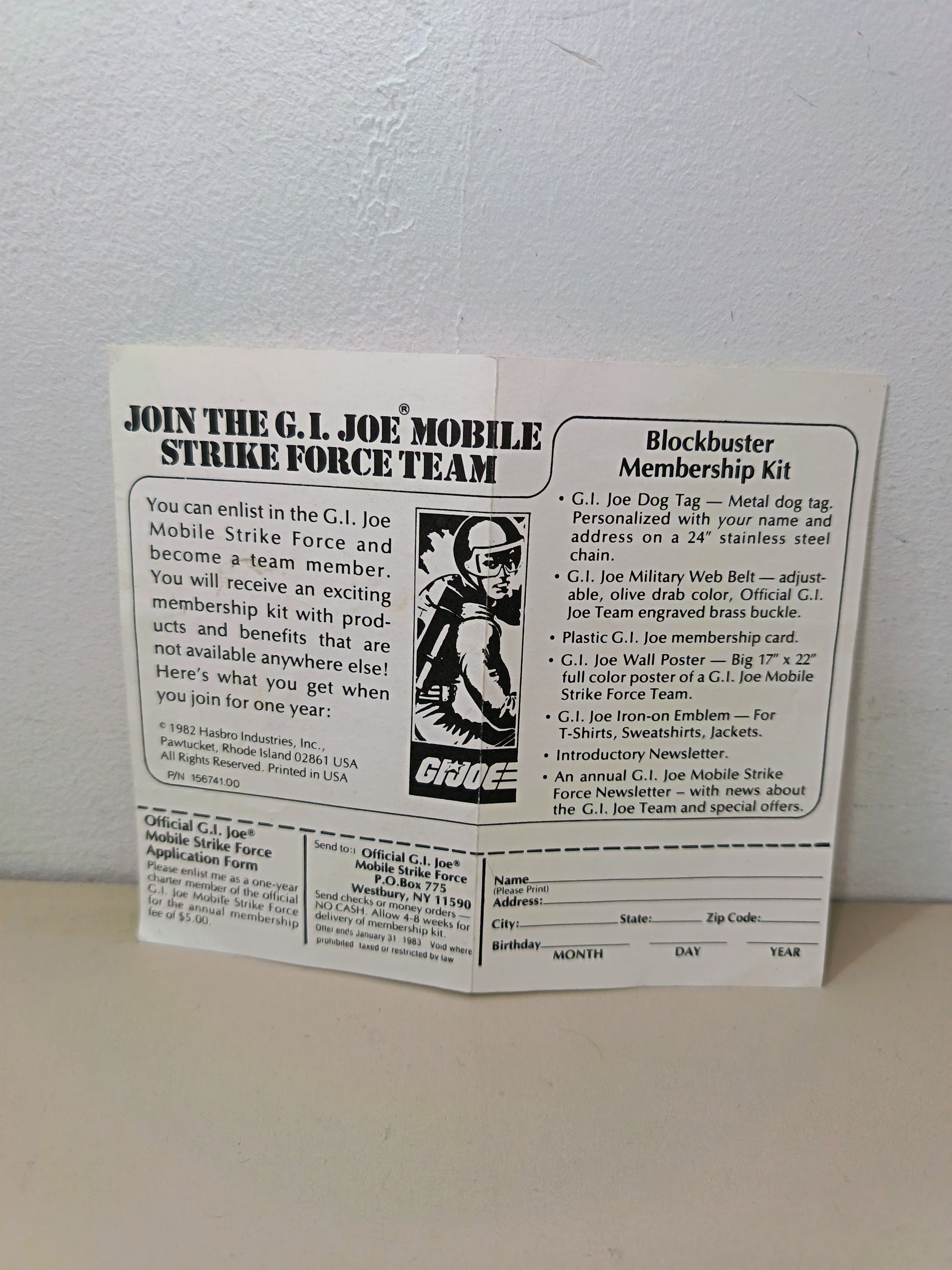 FOLLETO GI JOE
