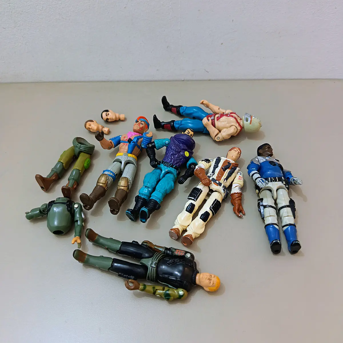 LOTE REPUESTOS GI JOE
