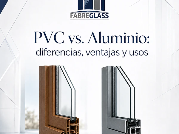 PVC vs. Aluminio: diferencias, ventajas y aplicaciones recomendadas