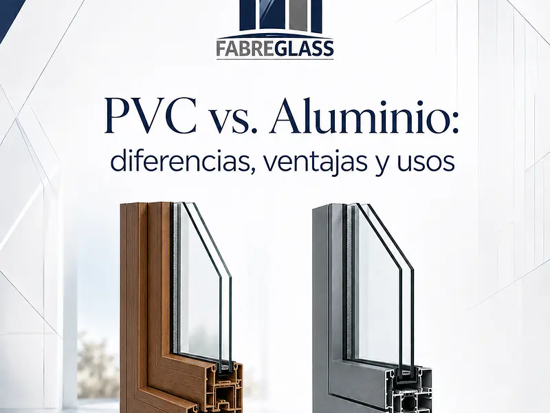 PVC vs. Aluminio: diferencias, ventajas y aplicaciones recomendadas