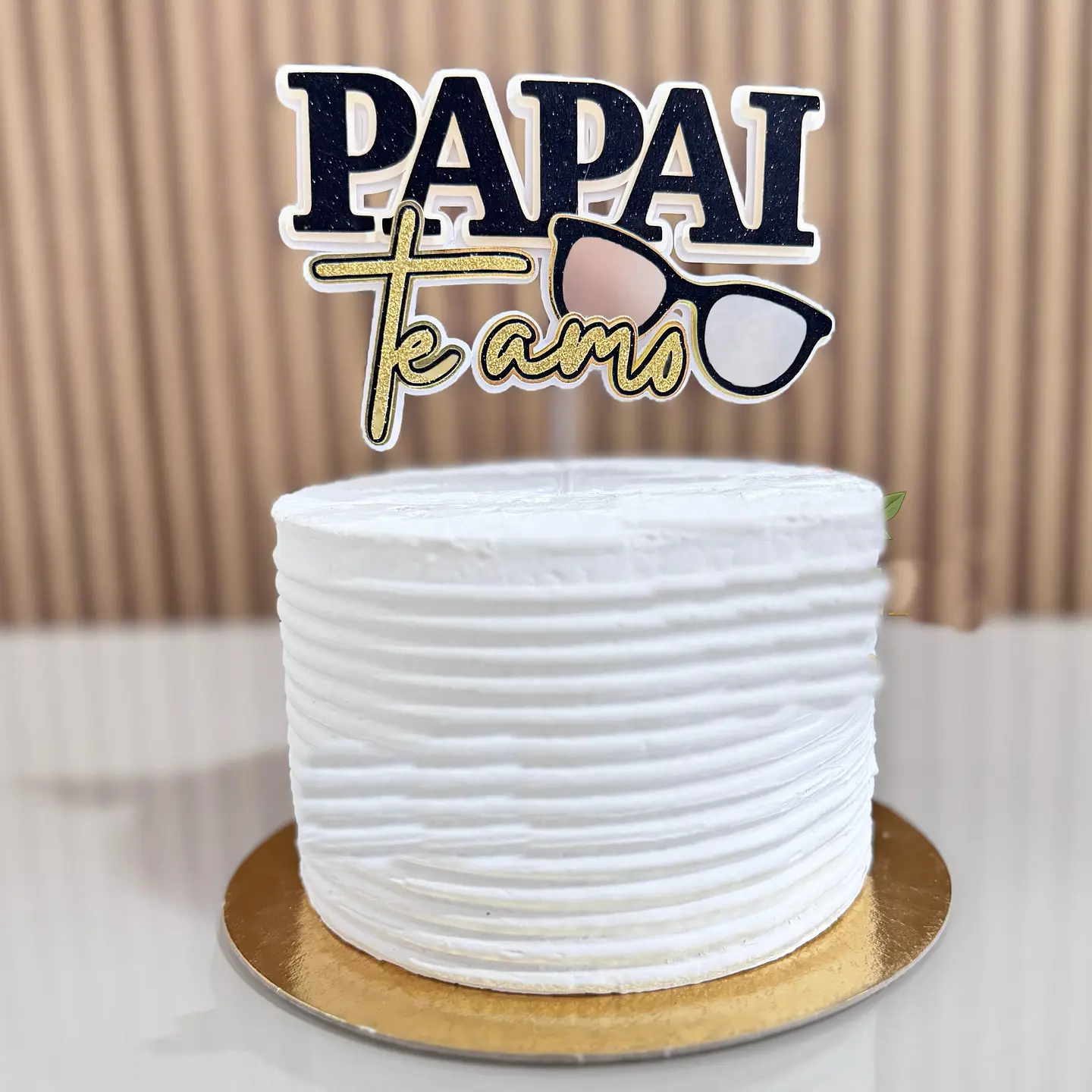 Arquivo Dia dos Pais Topo Papai Te amo Óculos 1