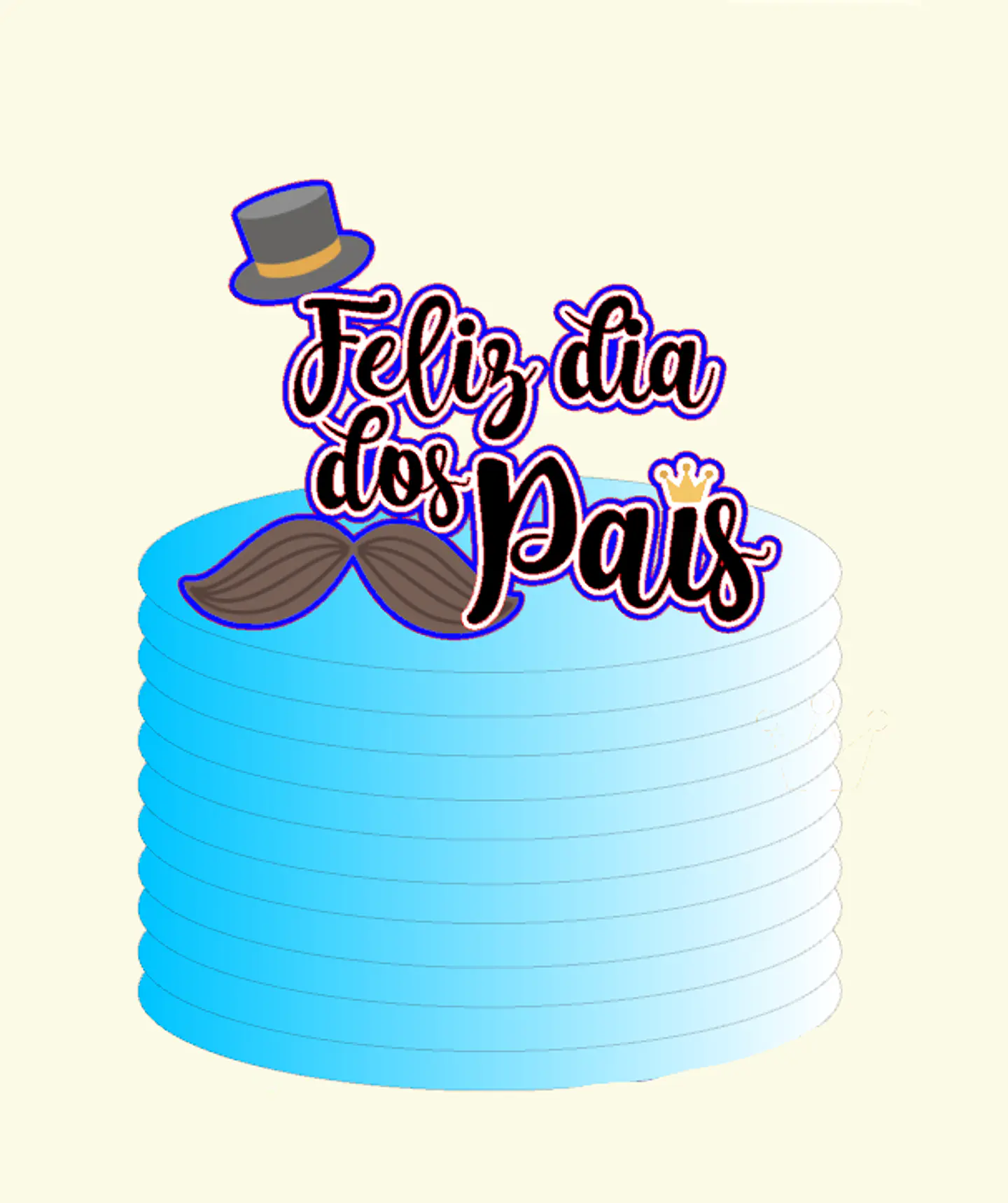 Arquivo Dia dos Pais Topo Dia dos Pais Bigode e Chapeu 1