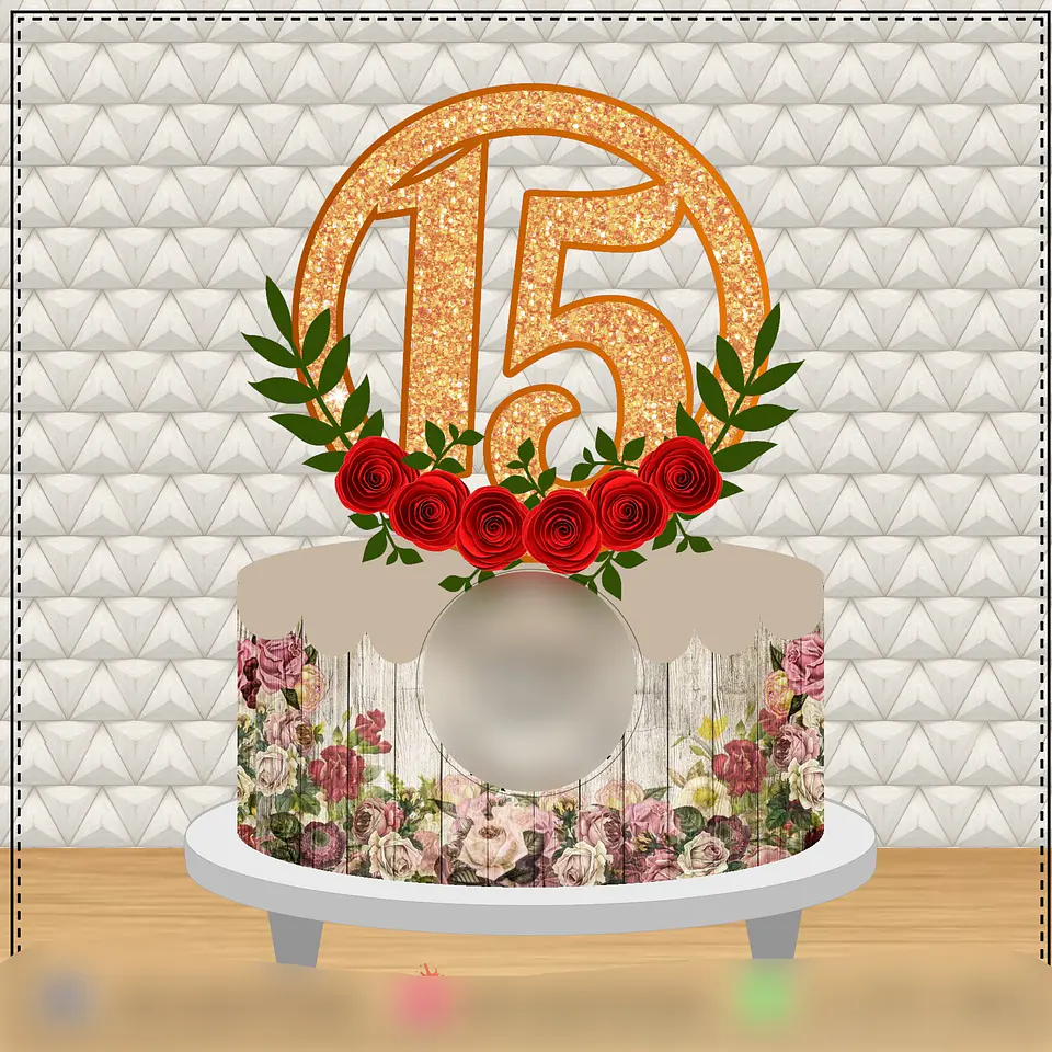 Arquivo Topo de Bolo 15 Anos 1