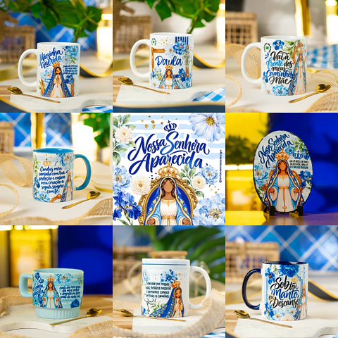 Arquivo Combo Sublimação Nossa Senhora Aparecida