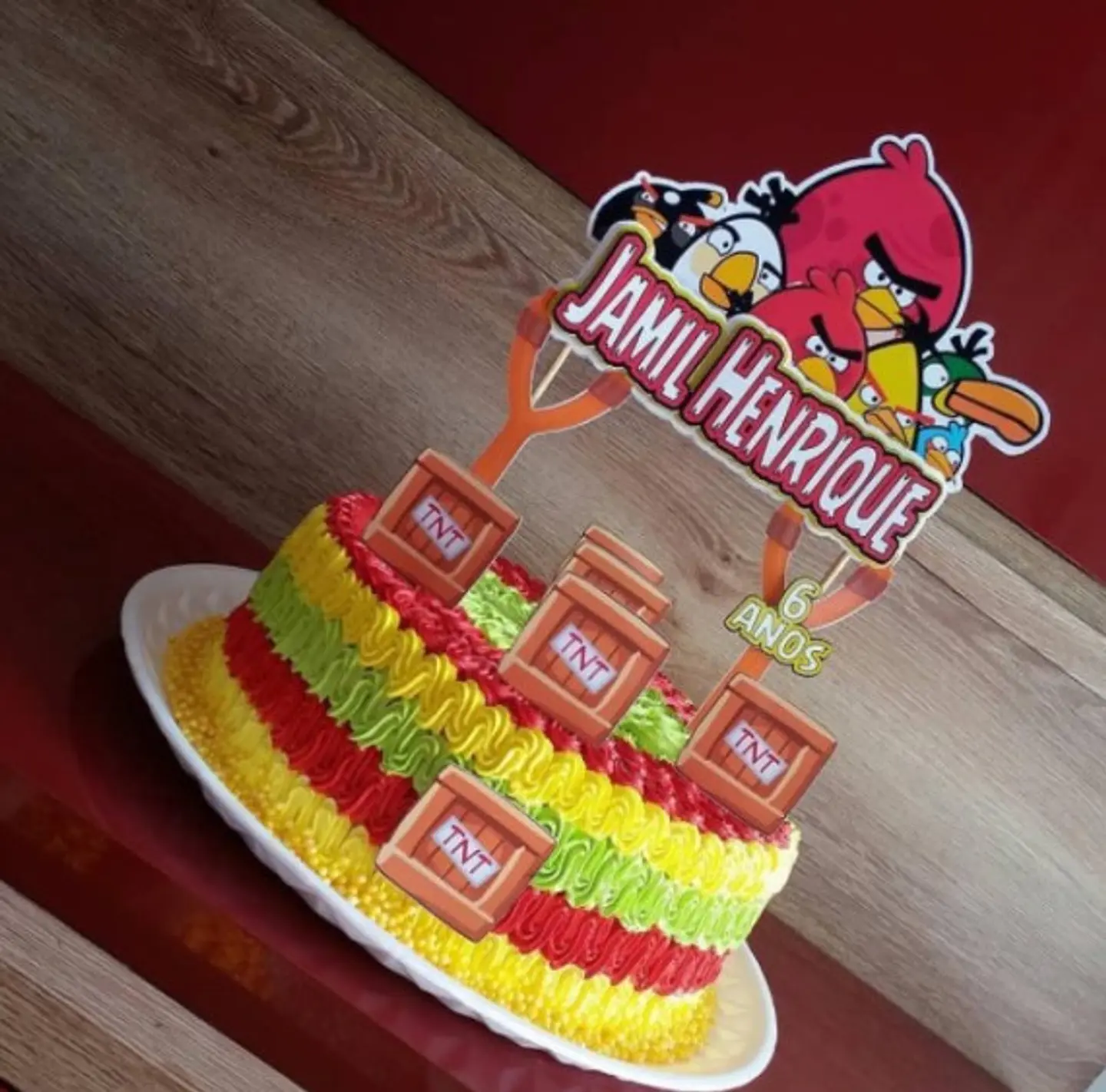 Arquivo Topo de Bolo Angry Birds 1