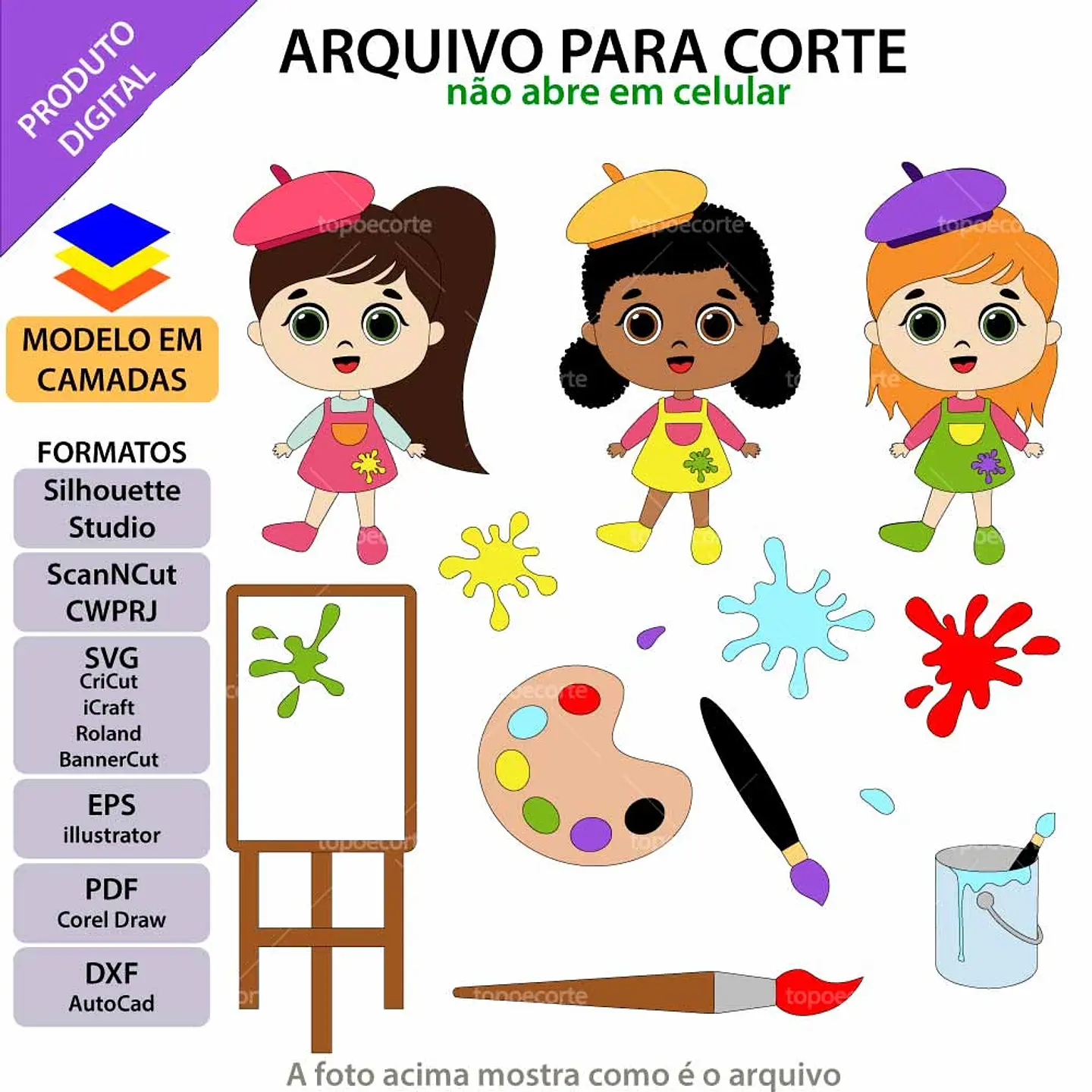 Arquivo Topo de Bolo Aquarela 1