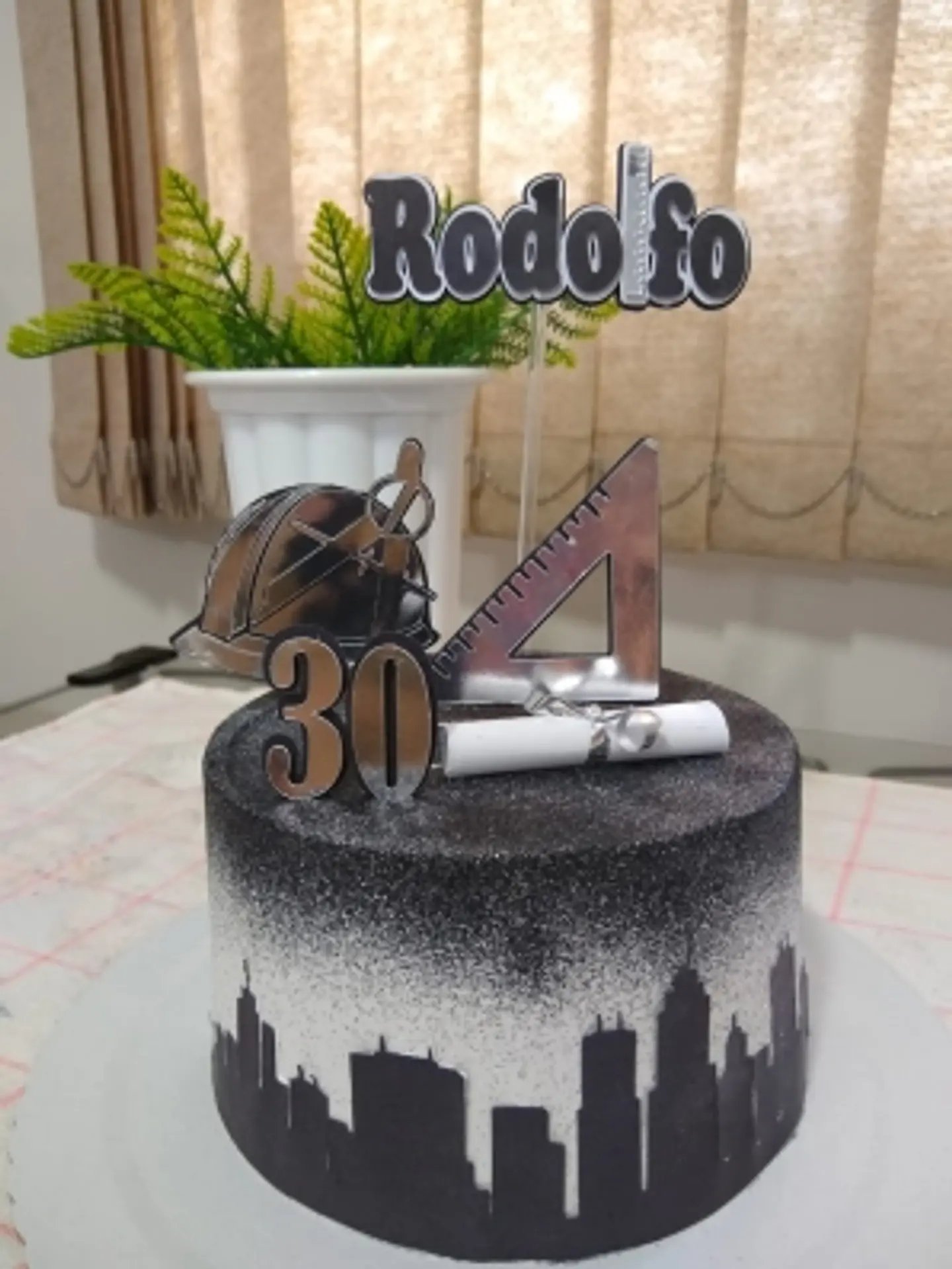 Arquivo Topo de Bolo Arquiteta - Engenheiro 1
