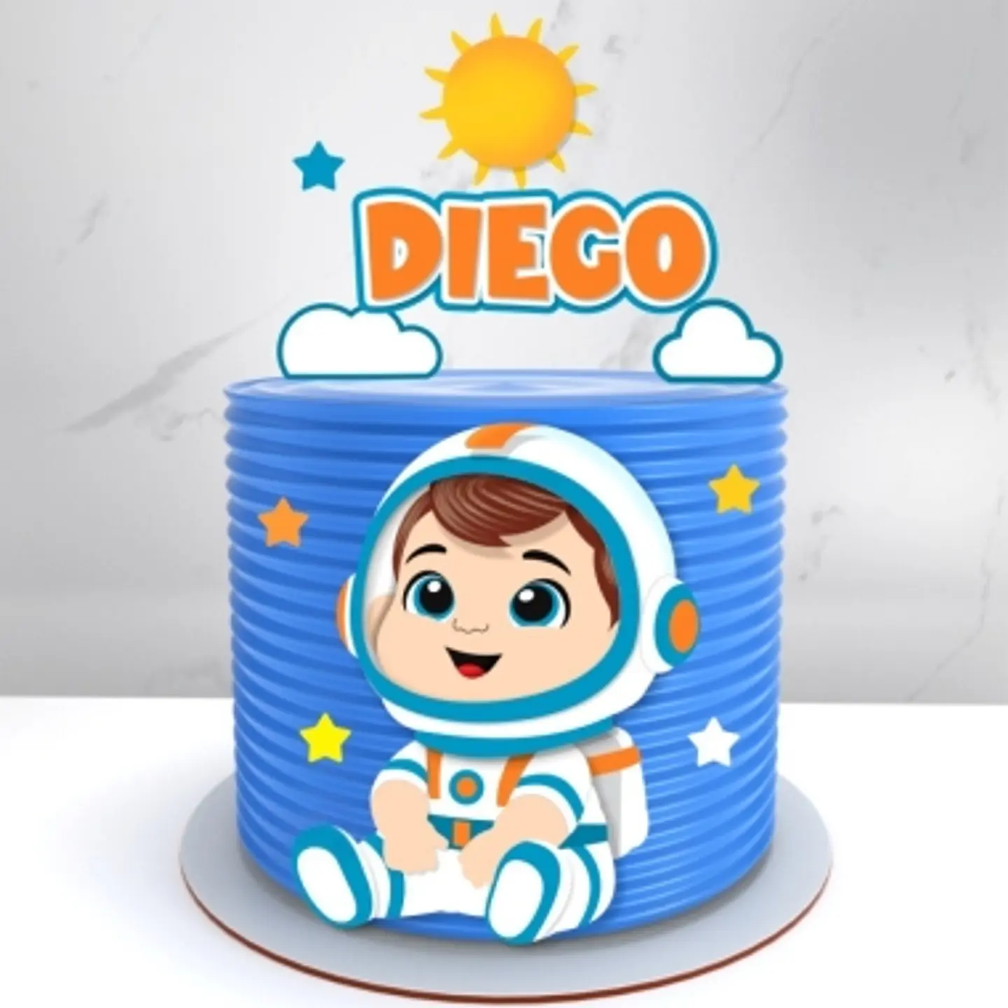 Arquivo Topo de Bolo Astronauta 1
