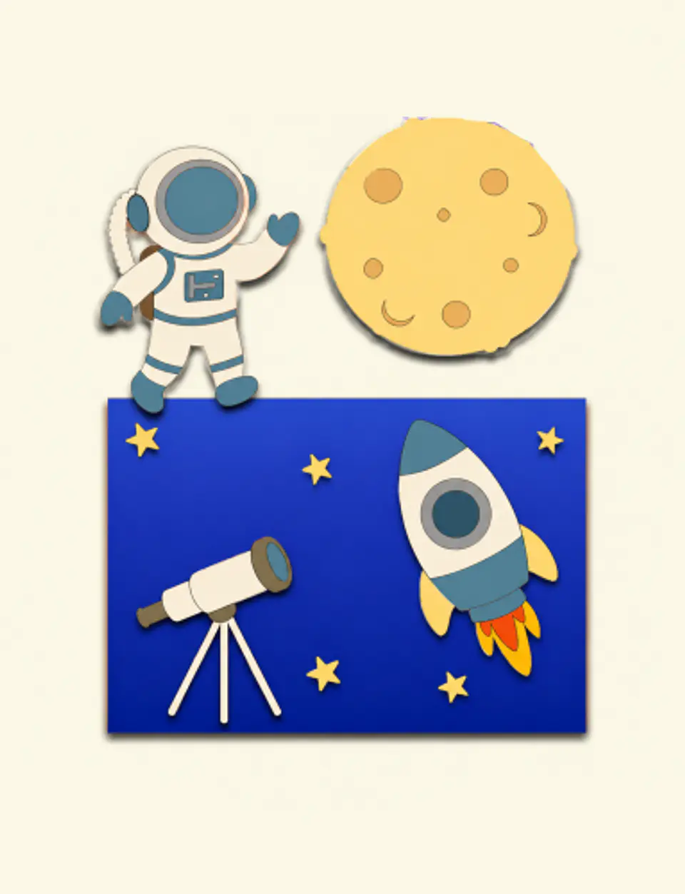 Arquivo Topo de Bolo Astronauta 1