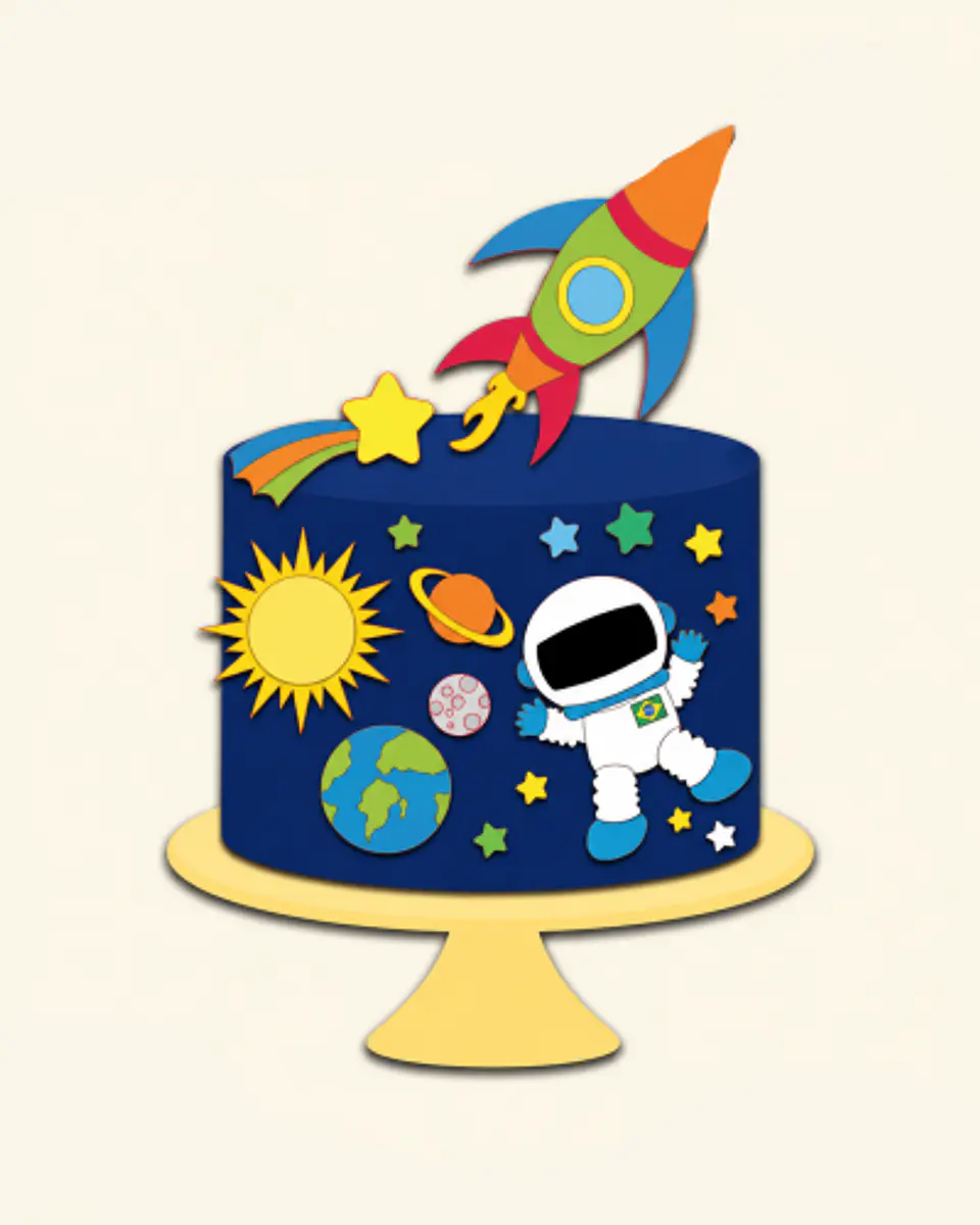 Arquivo Topo de Bolo Astronauta 1