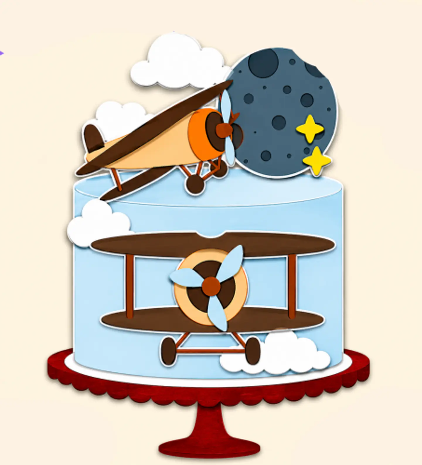 Arquivo Topo de Bolo Avião 1