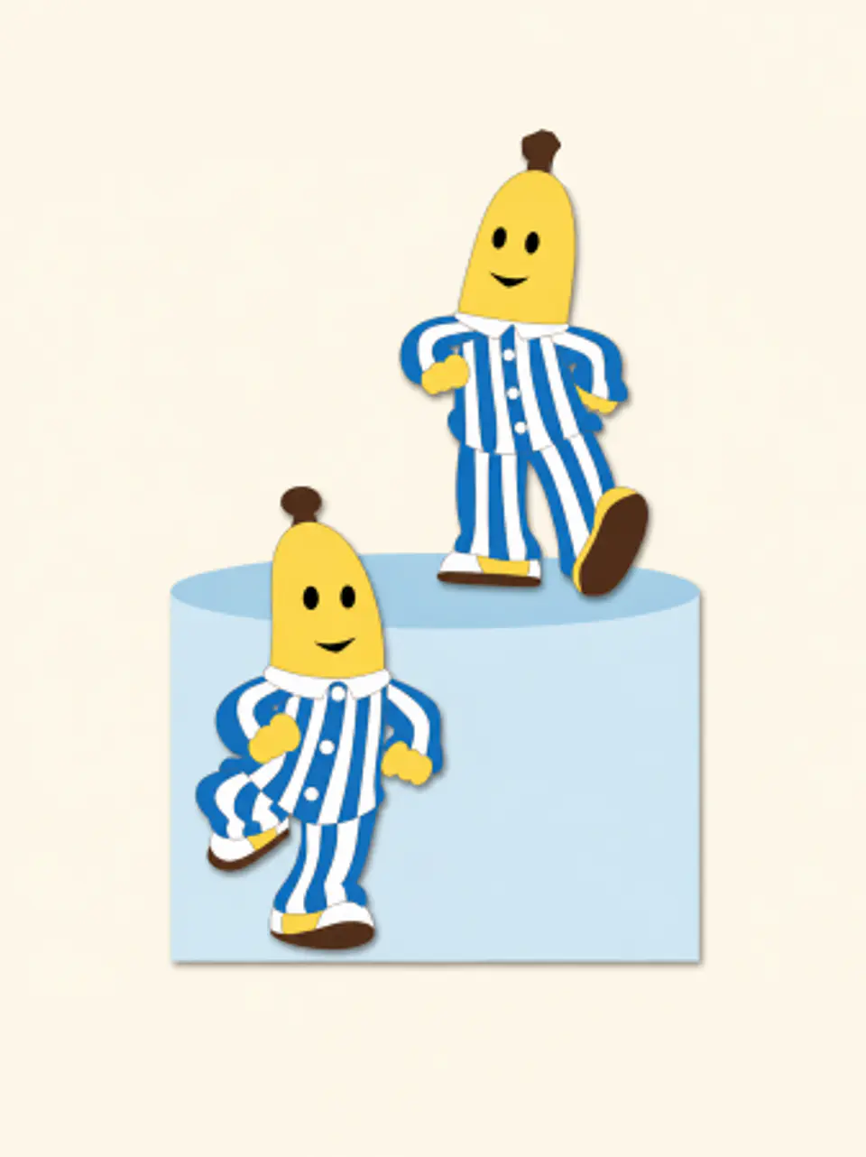 Arquivo Topo de Bolo BANANA DE PIJAMA 1