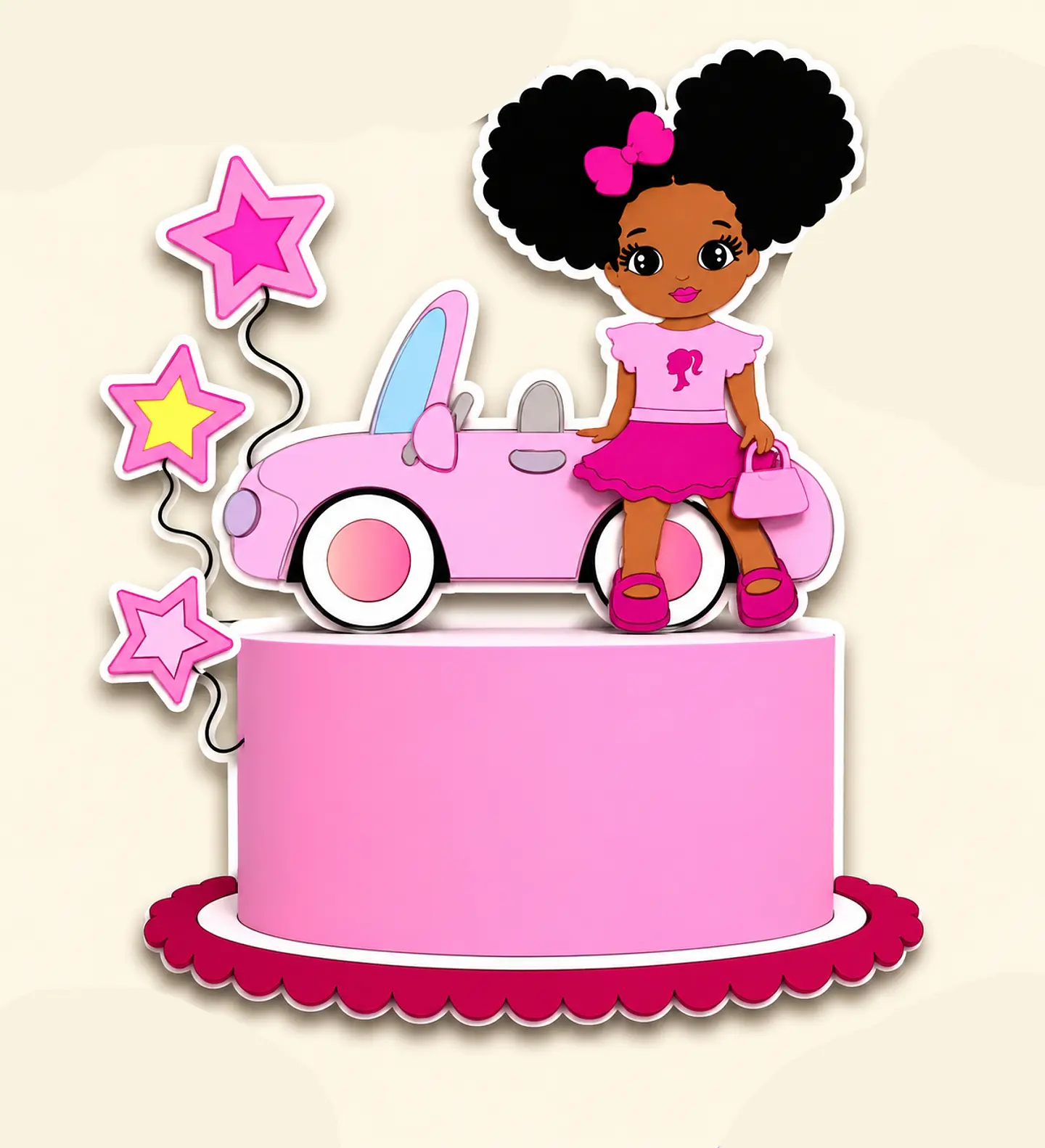 Arquivo Topo de Bolo Barbie 1