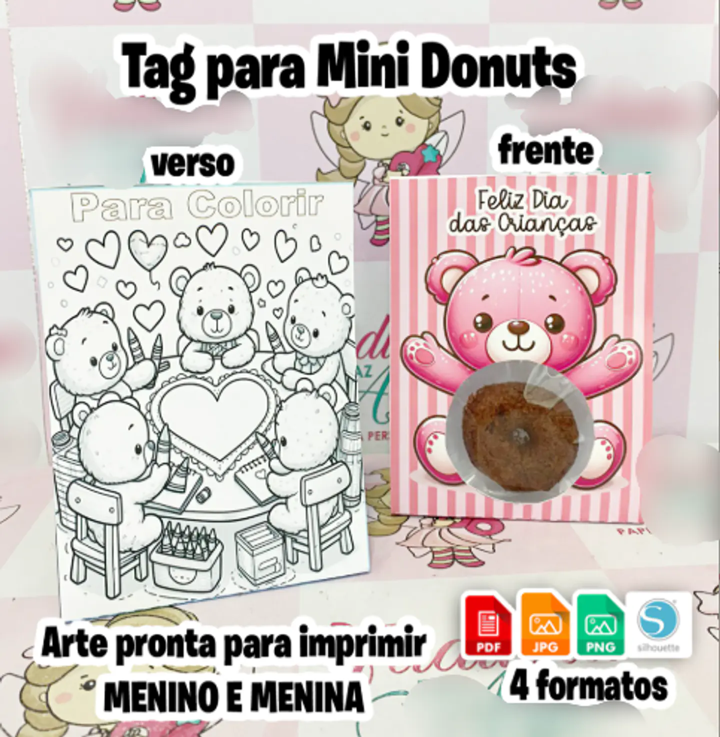 Arquivo Embalagem para mini donuts 1