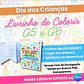 Arquivo Dia das Crianças Livro de Colorir A5 e A6 - Thumbnail 1
