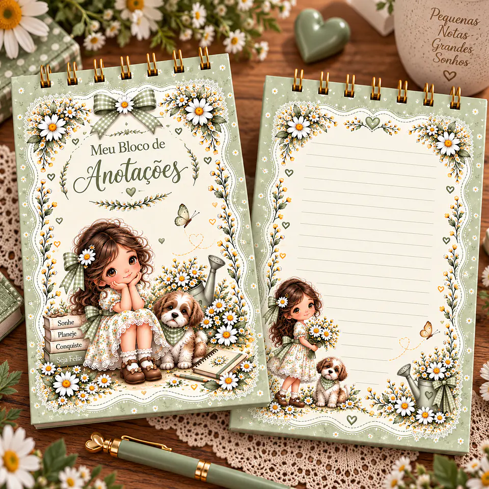 Arquivo Doce Jardim - Bloquinho e Bottons 7