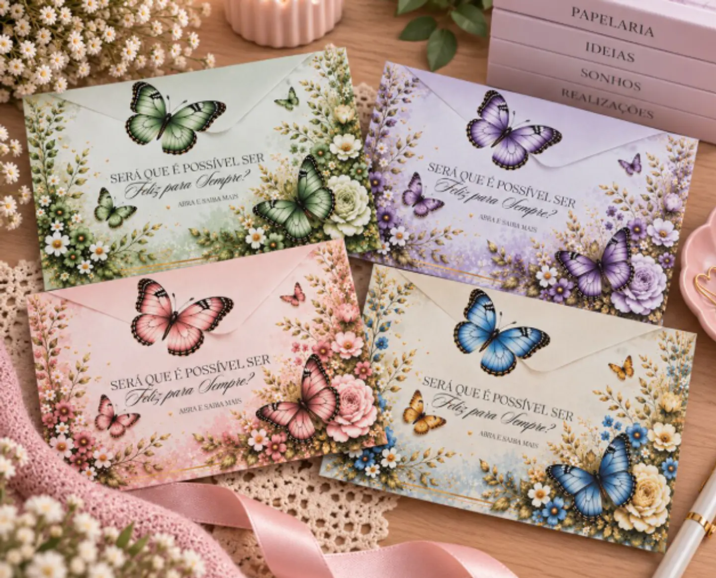 Arquivo Jardim dos Sonhos - Papel de Carta e Envelopes 1