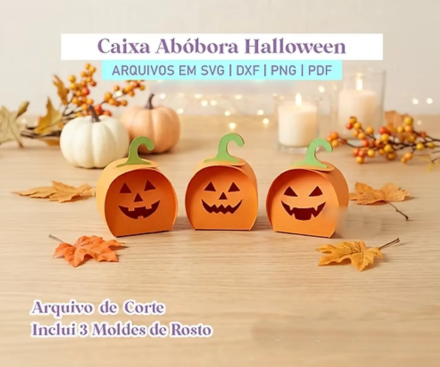 Arquivo Halloween Caixinha Abóbora  1