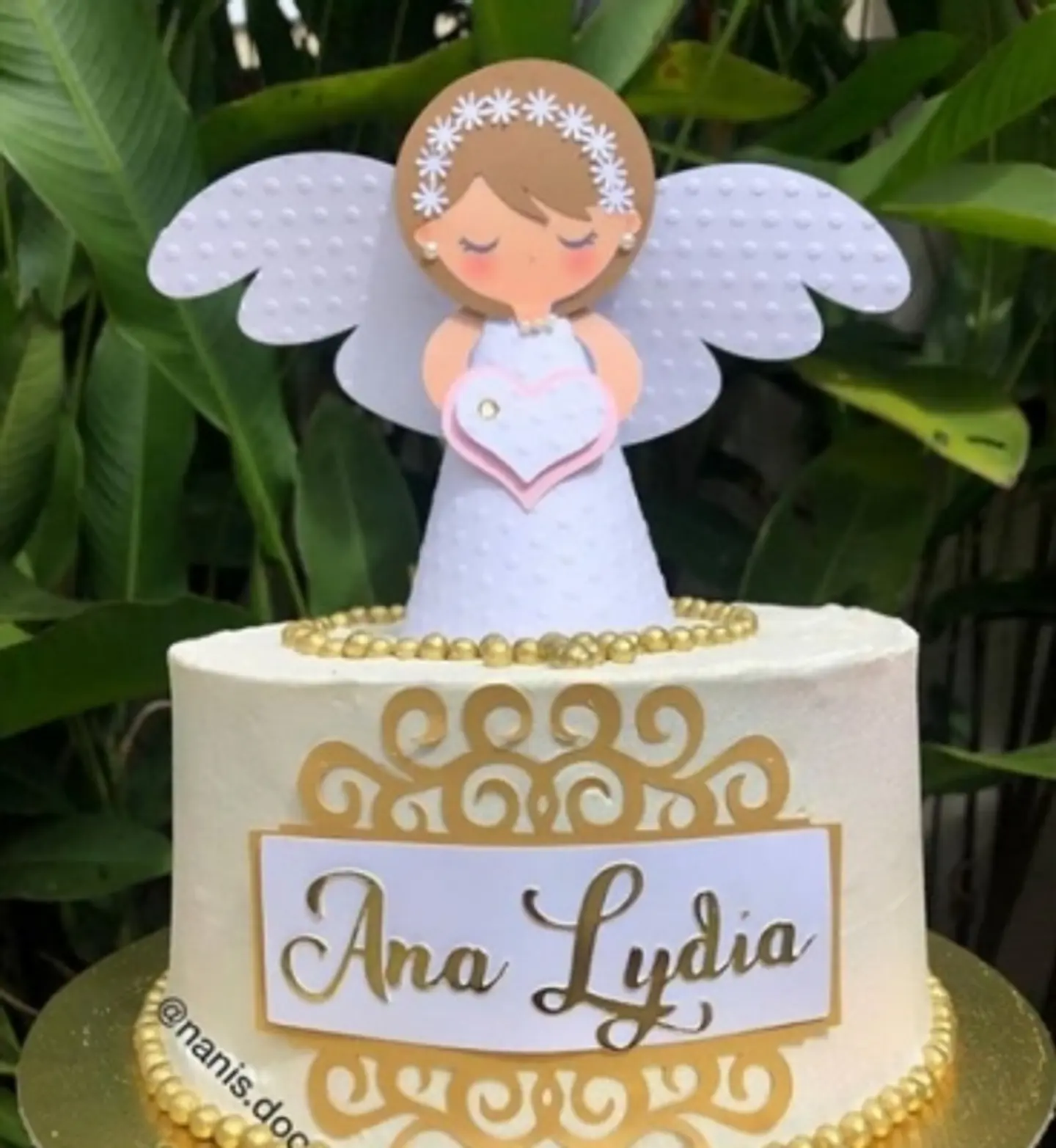 Arquivo Topo de Bolo Batizado Menina Anjinha 1