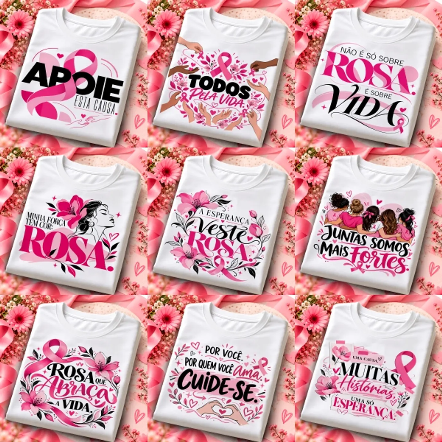 Arquivo Combo Camisas Outubro Rosa 1