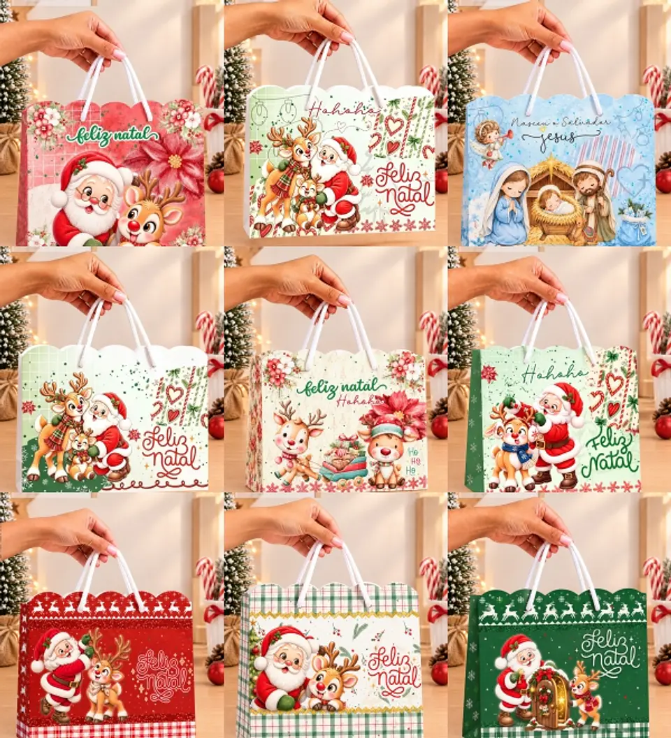 Arquivo Natal Combo Sacolinhas 1