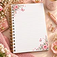 Arquivo Caderno de Anotações Encanto em Flor - Thumbnail 3
