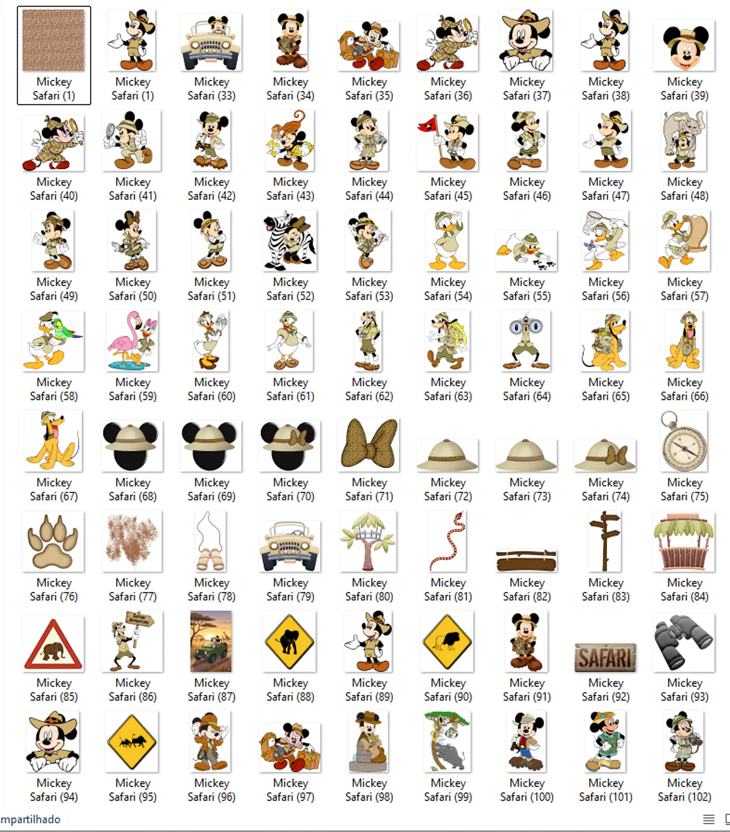 Kit Digital Mickey Safari 2