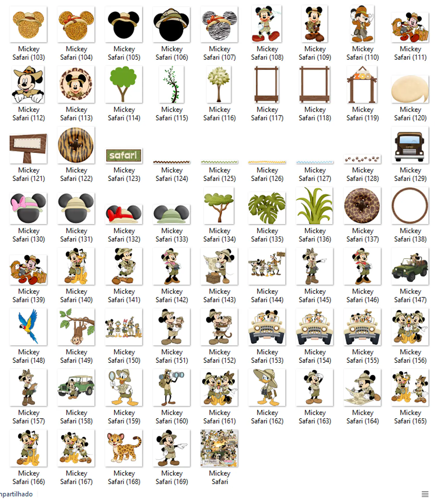 Kit Digital Mickey Safari 3