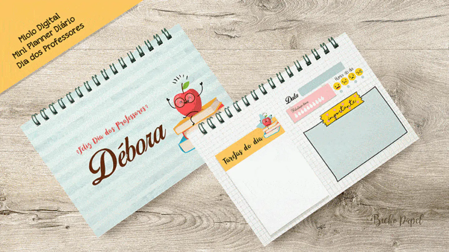 Arquivo Dia dos Professores Mini Planner  1