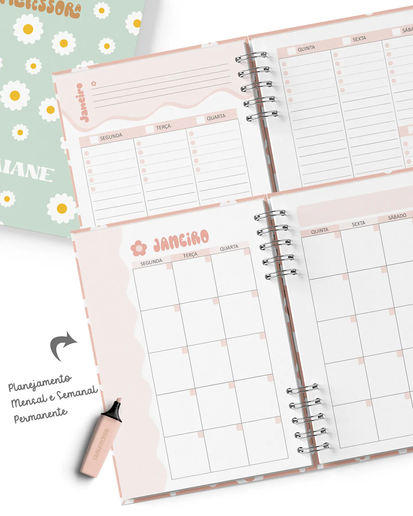 Arquivo Dia dos Professores - Planner Permanente Retrô 7
