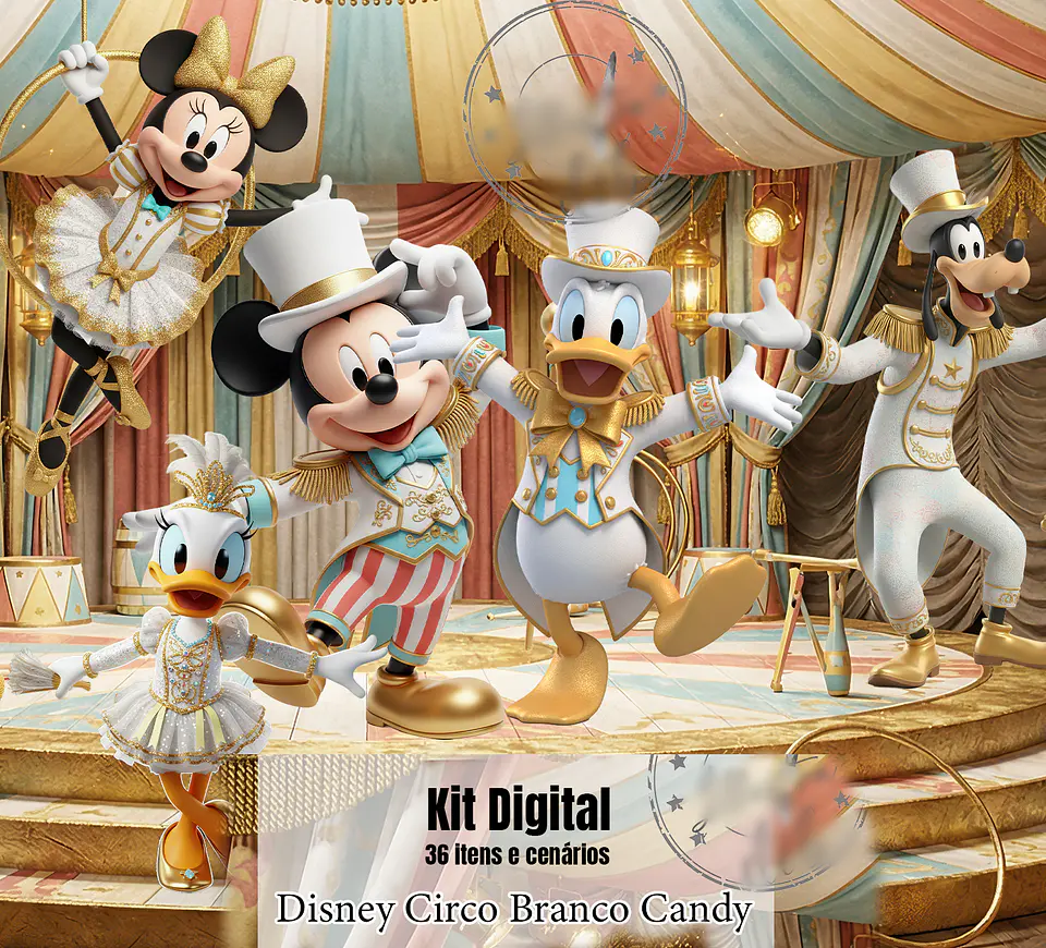 Kit Digital Cirdo do Mickey 1