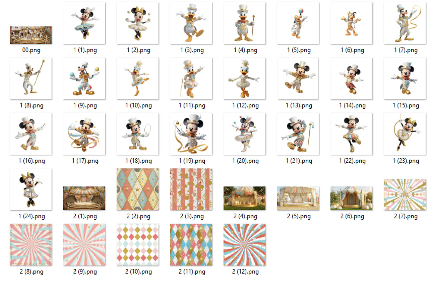 Kit Digital Cirdo do Mickey 2