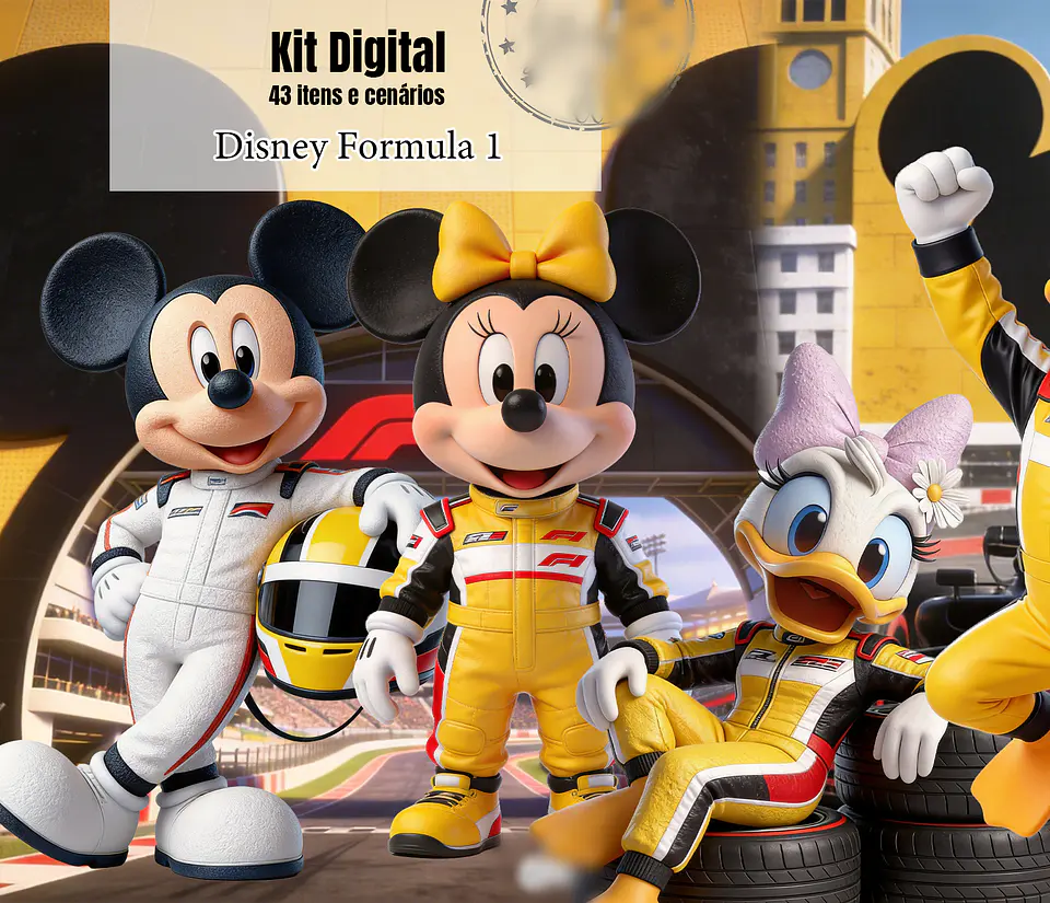 Kit Digital Disney Formula 1 1