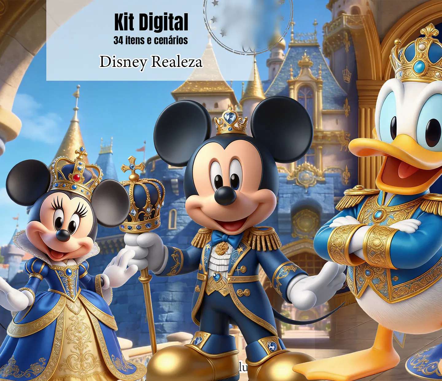 Kit Digital Disney Realeza 1