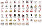 Kit Digital Hello Kitty Jardim Vermelho - Thumbnail 2