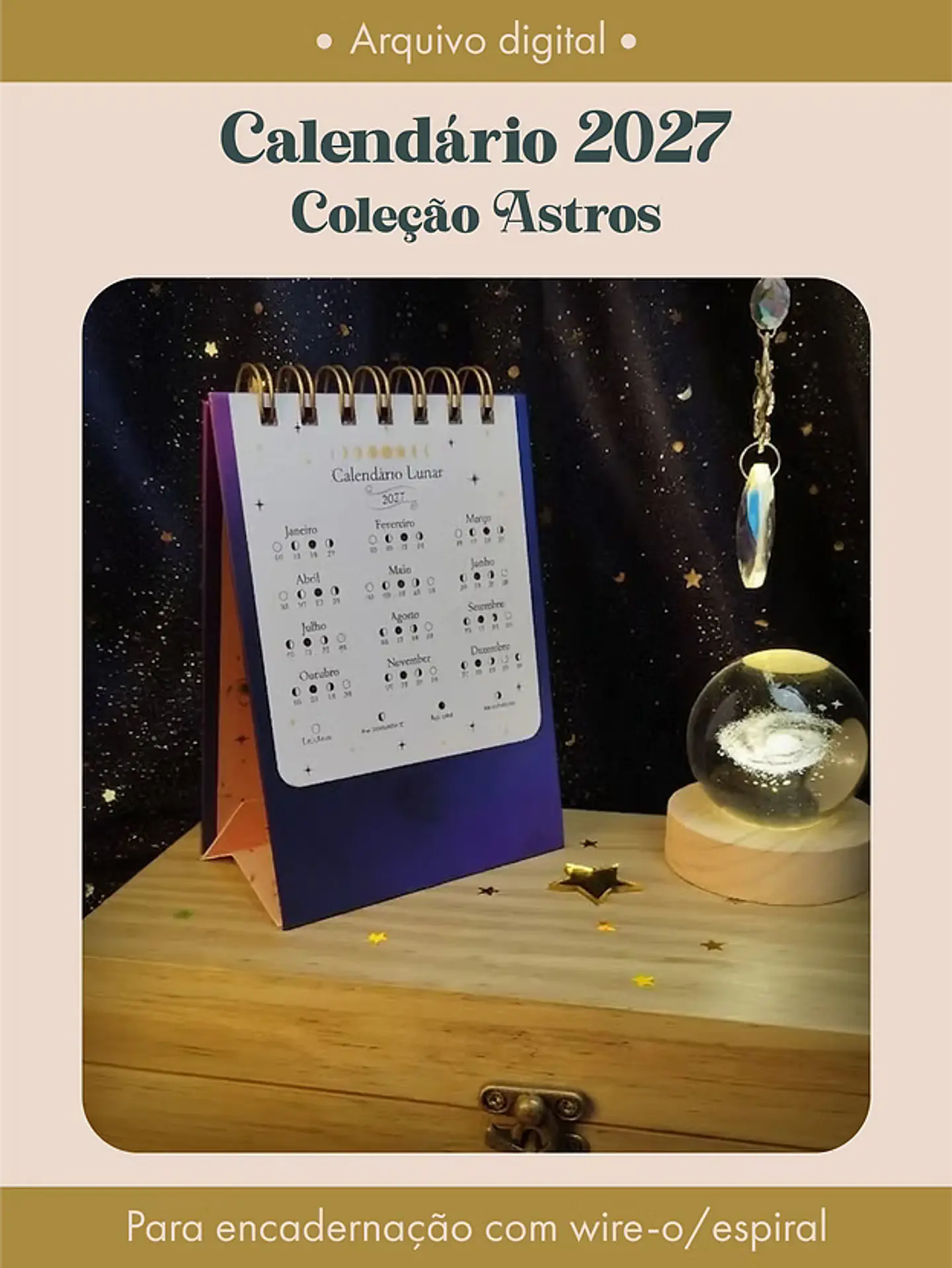 Arquivo Calendário 2027 Coleção Astros 2