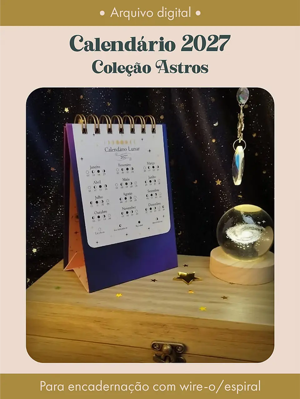 Arquivo Calendário 2027 Coleção Astros 2